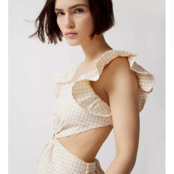 En Saison Kimmie Gingham Maxi Dress (NEW WITH TAGS) - Picture 2 of 5